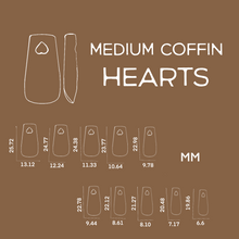 Load image into Gallery viewer, Medium Coffin Hearts QGT
